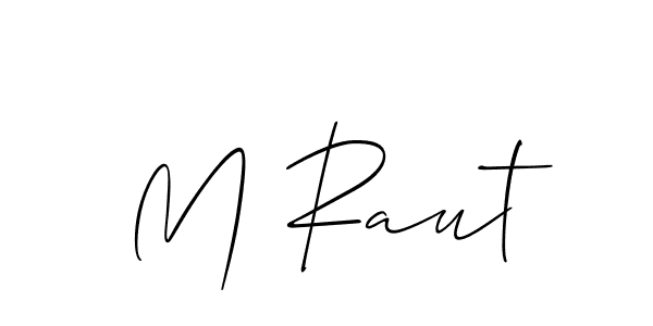 This is the best signature style for the M Raut name. Also you like these signature font (Allison_Script). Mix name signature. M Raut signature style 2 images and pictures png