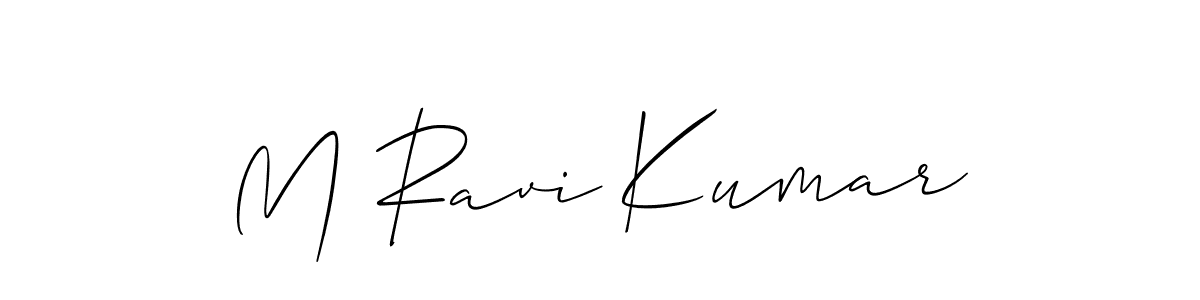 if you are searching for the best signature style for your name M Ravi Kumar. so please give up your signature search. here we have designed multiple signature styles  using Allison_Script. M Ravi Kumar signature style 2 images and pictures png