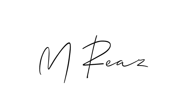 Once you've used our free online signature maker to create your best signature Allison_Script style, it's time to enjoy all of the benefits that M Reaz name signing documents. M Reaz signature style 2 images and pictures png