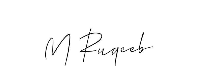 Check out images of Autograph of M Ruqeeb name. Actor M Ruqeeb Signature Style. Allison_Script is a professional sign style online. M Ruqeeb signature style 2 images and pictures png