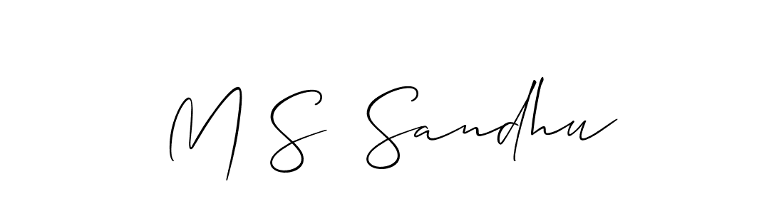 Here are the top 10 professional signature styles for the name M S  Sandhu. These are the best autograph styles you can use for your name. M S  Sandhu signature style 2 images and pictures png