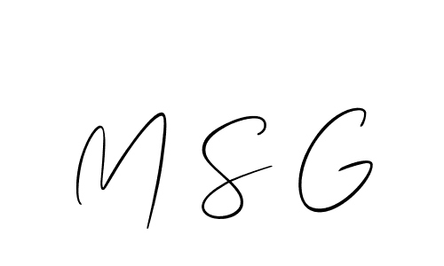 Once you've used our free online signature maker to create your best signature Allison_Script style, it's time to enjoy all of the benefits that M S G name signing documents. M S G signature style 2 images and pictures png