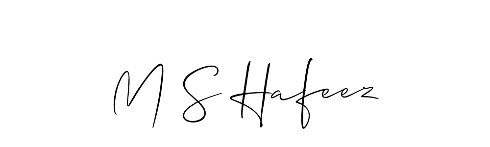 Best and Professional Signature Style for M S Hafeez. Allison_Script Best Signature Style Collection. M S Hafeez signature style 2 images and pictures png