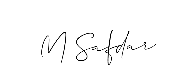 See photos of M Safdar official signature by Spectra . Check more albums & portfolios. Read reviews & check more about Allison_Script font. M Safdar signature style 2 images and pictures png
