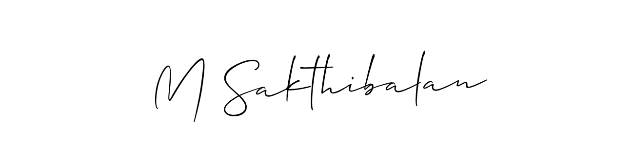 Similarly Allison_Script is the best handwritten signature design. Signature creator online .You can use it as an online autograph creator for name M Sakthibalan. M Sakthibalan signature style 2 images and pictures png