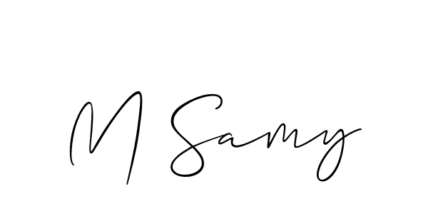 Check out images of Autograph of M Samy name. Actor M Samy Signature Style. Allison_Script is a professional sign style online. M Samy signature style 2 images and pictures png