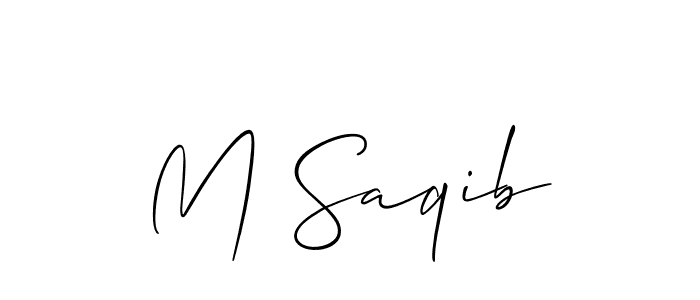 Similarly Allison_Script is the best handwritten signature design. Signature creator online .You can use it as an online autograph creator for name M Saqib. M Saqib signature style 2 images and pictures png