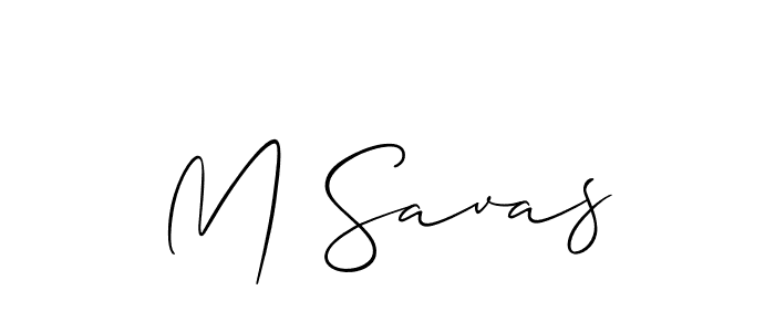 Also You can easily find your signature by using the search form. We will create M Savas name handwritten signature images for you free of cost using Allison_Script sign style. M Savas signature style 2 images and pictures png