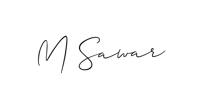 You can use this online signature creator to create a handwritten signature for the name M Sawar. This is the best online autograph maker. M Sawar signature style 2 images and pictures png