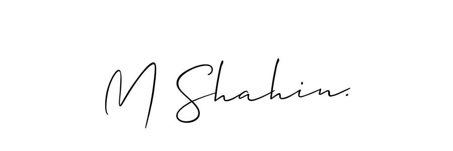 if you are searching for the best signature style for your name M Shahin.. so please give up your signature search. here we have designed multiple signature styles  using Allison_Script. M Shahin. signature style 2 images and pictures png