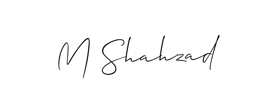 Similarly Allison_Script is the best handwritten signature design. Signature creator online .You can use it as an online autograph creator for name M Shahzad. M Shahzad signature style 2 images and pictures png