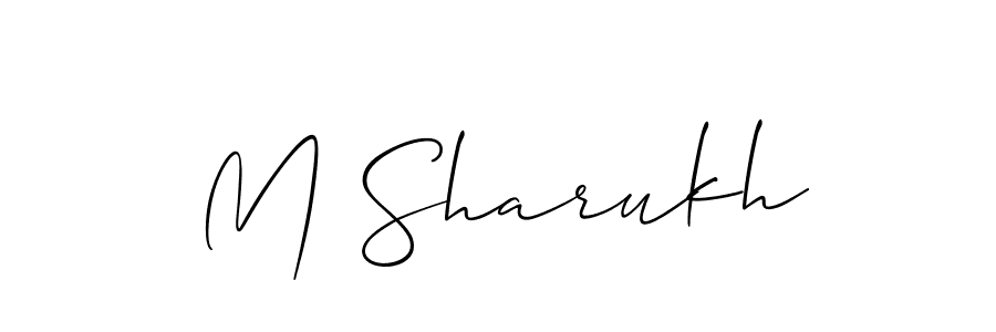 You can use this online signature creator to create a handwritten signature for the name M Sharukh. This is the best online autograph maker. M Sharukh signature style 2 images and pictures png