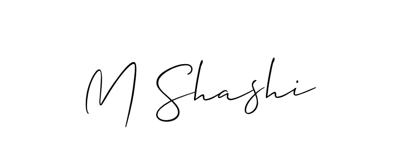 You can use this online signature creator to create a handwritten signature for the name M Shashi. This is the best online autograph maker. M Shashi signature style 2 images and pictures png