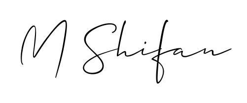 Allison_Script is a professional signature style that is perfect for those who want to add a touch of class to their signature. Get M Shifan name fancy signature for free. M Shifan signature style 2 images and pictures png