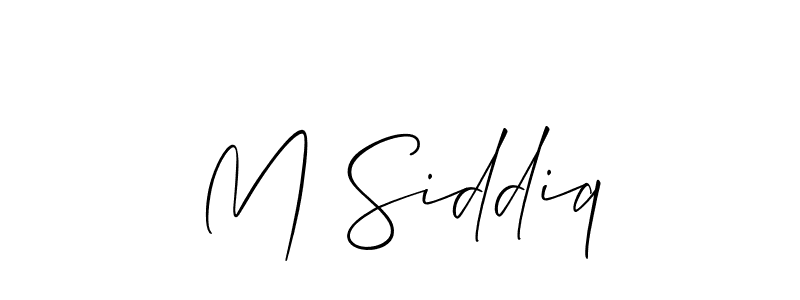 Here are the top 10 professional signature styles for the name M Siddiq. These are the best autograph styles you can use for your name. M Siddiq signature style 2 images and pictures png