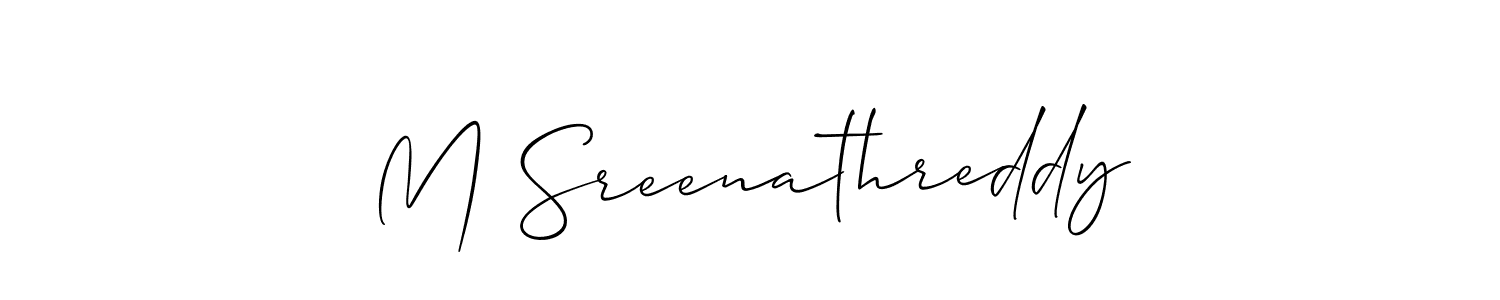 Here are the top 10 professional signature styles for the name M Sreenathreddy. These are the best autograph styles you can use for your name. M Sreenathreddy signature style 2 images and pictures png