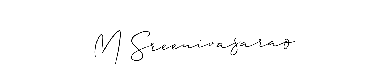 Here are the top 10 professional signature styles for the name M Sreenivasarao. These are the best autograph styles you can use for your name. M Sreenivasarao signature style 2 images and pictures png