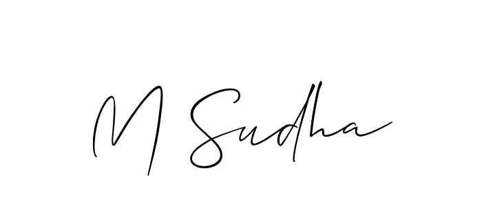 See photos of M Sudha official signature by Spectra . Check more albums & portfolios. Read reviews & check more about Allison_Script font. M Sudha signature style 2 images and pictures png