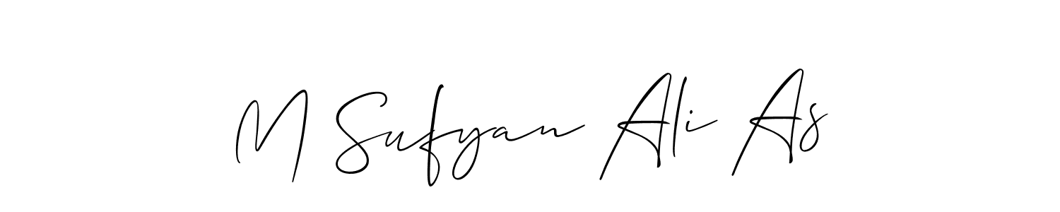 Best and Professional Signature Style for M Sufyan Ali As. Allison_Script Best Signature Style Collection. M Sufyan Ali As signature style 2 images and pictures png