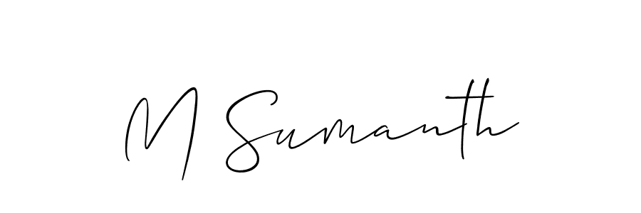 See photos of M Sumanth official signature by Spectra . Check more albums & portfolios. Read reviews & check more about Allison_Script font. M Sumanth signature style 2 images and pictures png