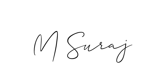 Check out images of Autograph of M Suraj name. Actor M Suraj Signature Style. Allison_Script is a professional sign style online. M Suraj signature style 2 images and pictures png