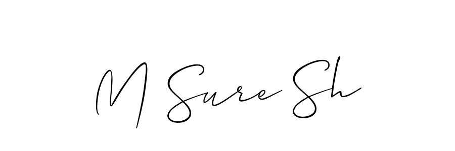 This is the best signature style for the M Sure Sh name. Also you like these signature font (Allison_Script). Mix name signature. M Sure Sh signature style 2 images and pictures png