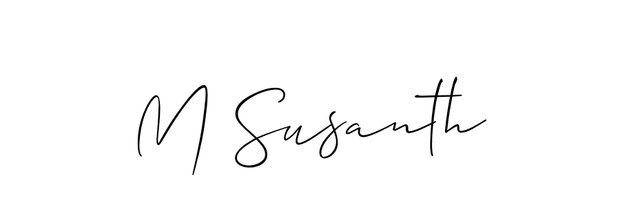 See photos of M Susanth official signature by Spectra . Check more albums & portfolios. Read reviews & check more about Allison_Script font. M Susanth signature style 2 images and pictures png