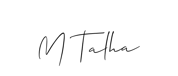 Make a short M Talha signature style. Manage your documents anywhere anytime using Allison_Script. Create and add eSignatures, submit forms, share and send files easily. M Talha signature style 2 images and pictures png