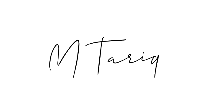 Make a short M Tariq signature style. Manage your documents anywhere anytime using Allison_Script. Create and add eSignatures, submit forms, share and send files easily. M Tariq signature style 2 images and pictures png