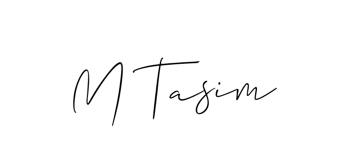 You can use this online signature creator to create a handwritten signature for the name M Tasim. This is the best online autograph maker. M Tasim signature style 2 images and pictures png