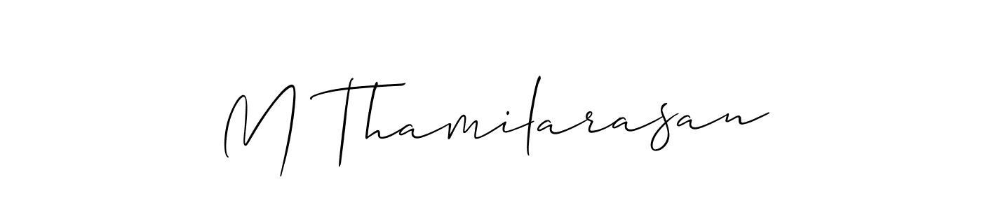 Check out images of Autograph of M Thamilarasan name. Actor M Thamilarasan Signature Style. Allison_Script is a professional sign style online. M Thamilarasan signature style 2 images and pictures png