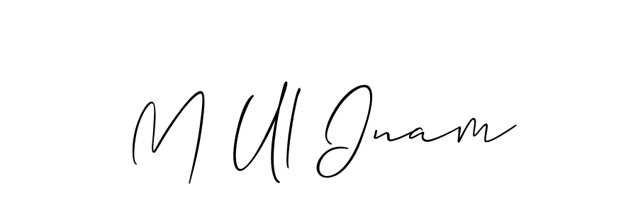 See photos of M Ul Inam official signature by Spectra . Check more albums & portfolios. Read reviews & check more about Allison_Script font. M Ul Inam signature style 2 images and pictures png