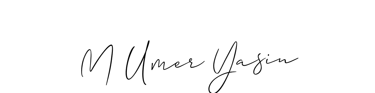 if you are searching for the best signature style for your name M Umer Yasin. so please give up your signature search. here we have designed multiple signature styles  using Allison_Script. M Umer Yasin signature style 2 images and pictures png