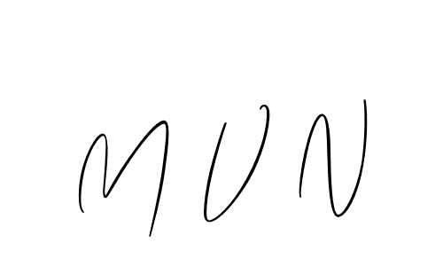 Check out images of Autograph of M V N name. Actor M V N Signature Style. Allison_Script is a professional sign style online. M V N signature style 2 images and pictures png