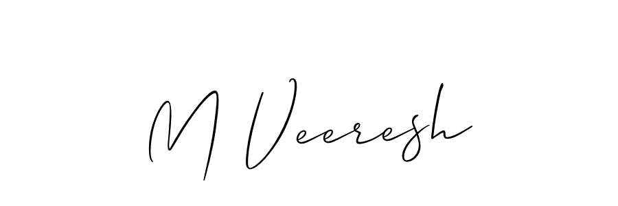 Here are the top 10 professional signature styles for the name M Veeresh. These are the best autograph styles you can use for your name. M Veeresh signature style 2 images and pictures png