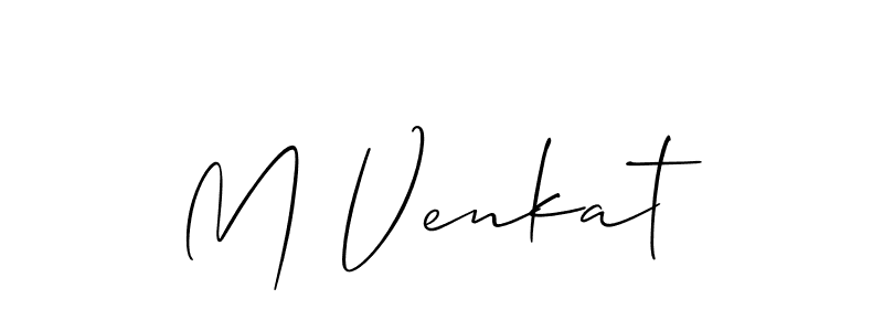 Check out images of Autograph of M Venkat name. Actor M Venkat Signature Style. Allison_Script is a professional sign style online. M Venkat signature style 2 images and pictures png