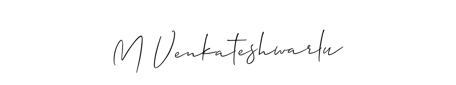 You can use this online signature creator to create a handwritten signature for the name M Venkateshwarlu. This is the best online autograph maker. M Venkateshwarlu signature style 2 images and pictures png