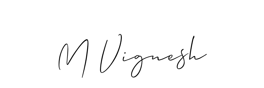 See photos of M Vignesh official signature by Spectra . Check more albums & portfolios. Read reviews & check more about Allison_Script font. M Vignesh signature style 2 images and pictures png