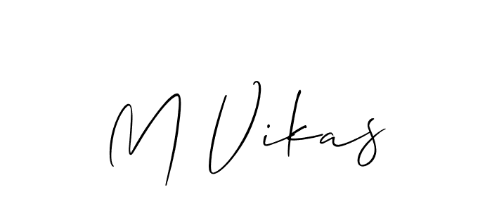 Here are the top 10 professional signature styles for the name M Vikas. These are the best autograph styles you can use for your name. M Vikas signature style 2 images and pictures png