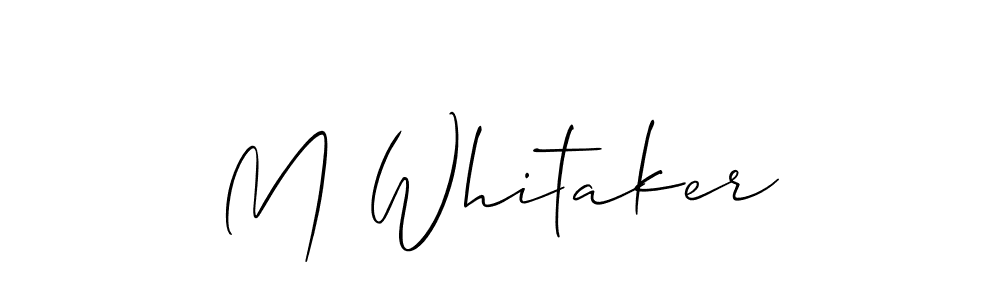 100+ M Whitaker Name Signature Style Ideas | Best Electronic Signatures