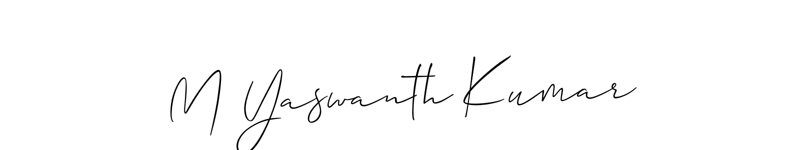 Check out images of Autograph of M Yaswanth Kumar name. Actor M Yaswanth Kumar Signature Style. Allison_Script is a professional sign style online. M Yaswanth Kumar signature style 2 images and pictures png