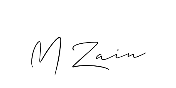 See photos of M Zain official signature by Spectra . Check more albums & portfolios. Read reviews & check more about Allison_Script font. M Zain signature style 2 images and pictures png