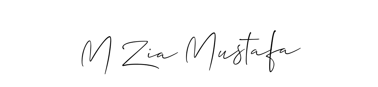 This is the best signature style for the M Zia Mustafa name. Also you like these signature font (Allison_Script). Mix name signature. M Zia Mustafa signature style 2 images and pictures png
