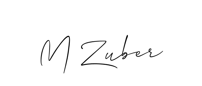 Similarly Allison_Script is the best handwritten signature design. Signature creator online .You can use it as an online autograph creator for name M Zuber. M Zuber signature style 2 images and pictures png