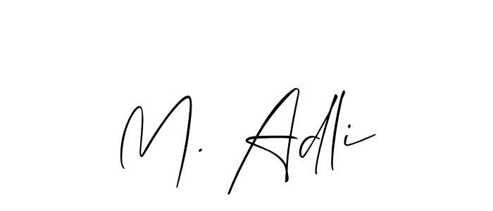 Similarly Allison_Script is the best handwritten signature design. Signature creator online .You can use it as an online autograph creator for name M. Adli. M. Adli signature style 2 images and pictures png