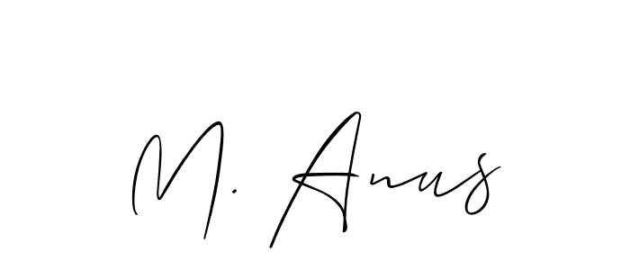 Once you've used our free online signature maker to create your best signature Allison_Script style, it's time to enjoy all of the benefits that M. Anus name signing documents. M. Anus signature style 2 images and pictures png