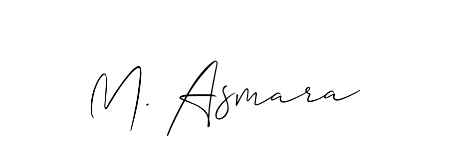 Make a beautiful signature design for name M. Asmara. Use this online signature maker to create a handwritten signature for free. M. Asmara signature style 2 images and pictures png