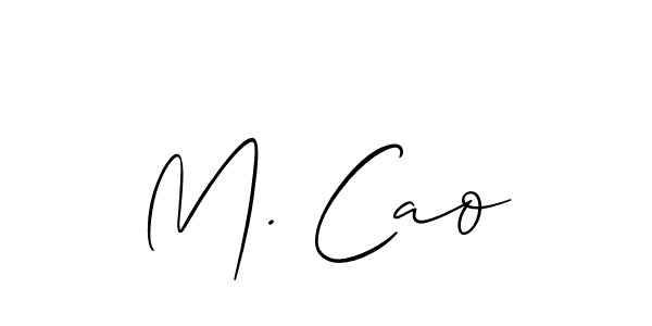 Here are the top 10 professional signature styles for the name M. Cao. These are the best autograph styles you can use for your name. M. Cao signature style 2 images and pictures png