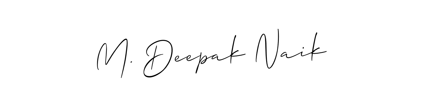 Here are the top 10 professional signature styles for the name M. Deepak Naik. These are the best autograph styles you can use for your name. M. Deepak Naik signature style 2 images and pictures png