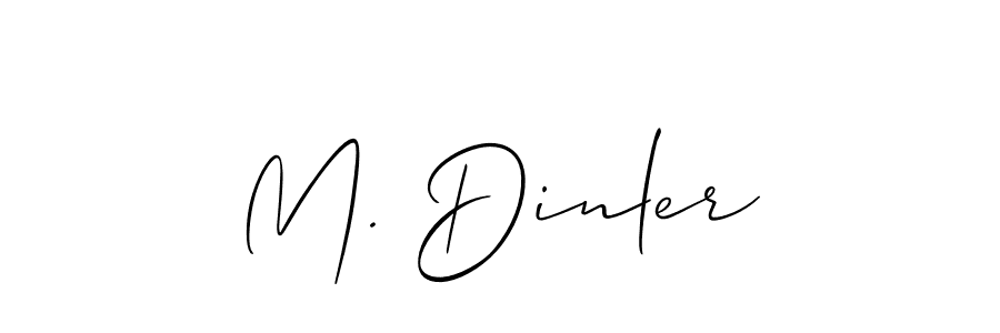 Once you've used our free online signature maker to create your best signature Allison_Script style, it's time to enjoy all of the benefits that M. Dinler name signing documents. M. Dinler signature style 2 images and pictures png